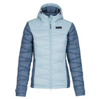 Women's winter jacket with goose down KILPI PYRAMIDEN-W, blue