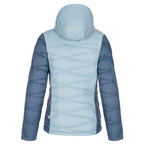 Women's winter jacket with goose down KILPI PYRAMIDEN-W, blue