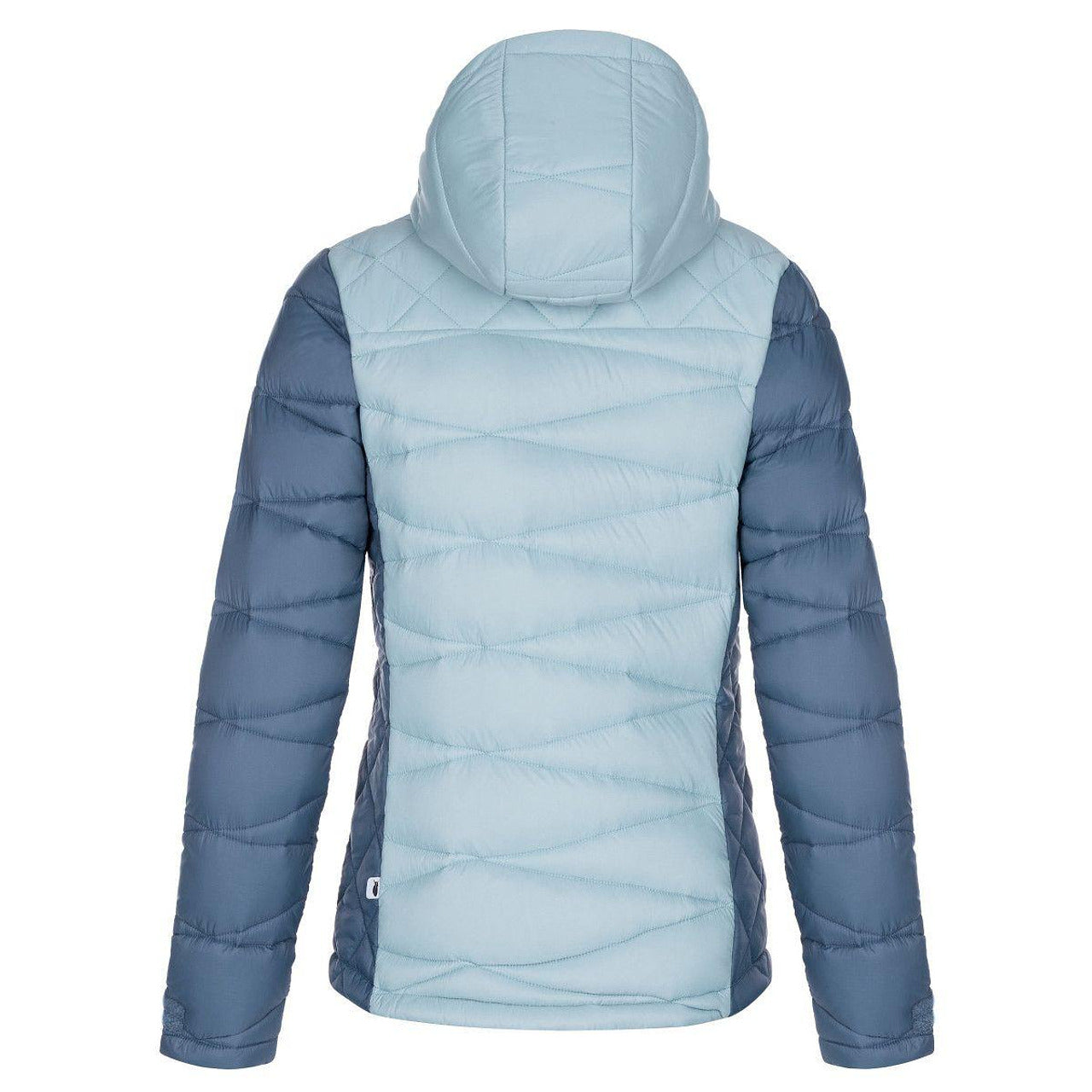 Women's winter jacket with goose down KILPI PYRAMIDEN-W, blue