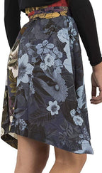 Desigual Summer colorful skirt in asymmetrical shape
