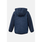 Children's hybrid all-season jacket, dark blue 