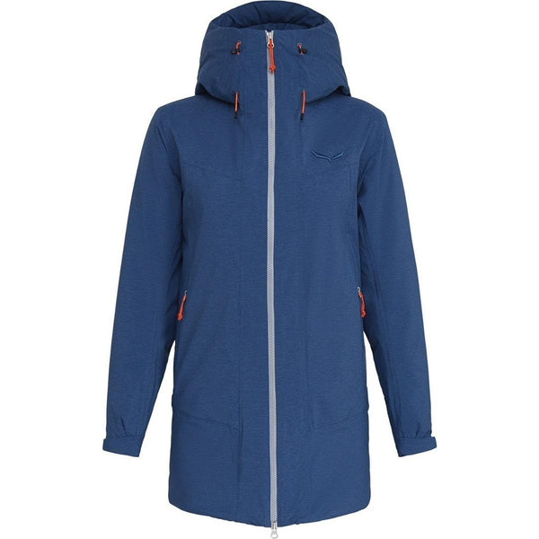 SALEWA Дамско спортно водоустойчиво яке/парка, синьо, XS