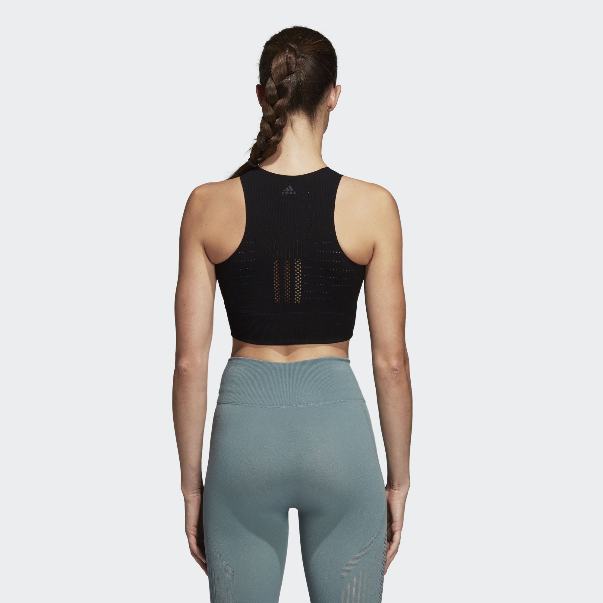 Women's top Adidas WRPKNT CROP, black
