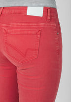 Women's jeans TIMEZONE, red