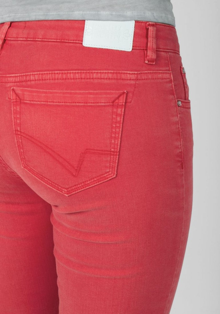 Women's jeans TIMEZONE, red