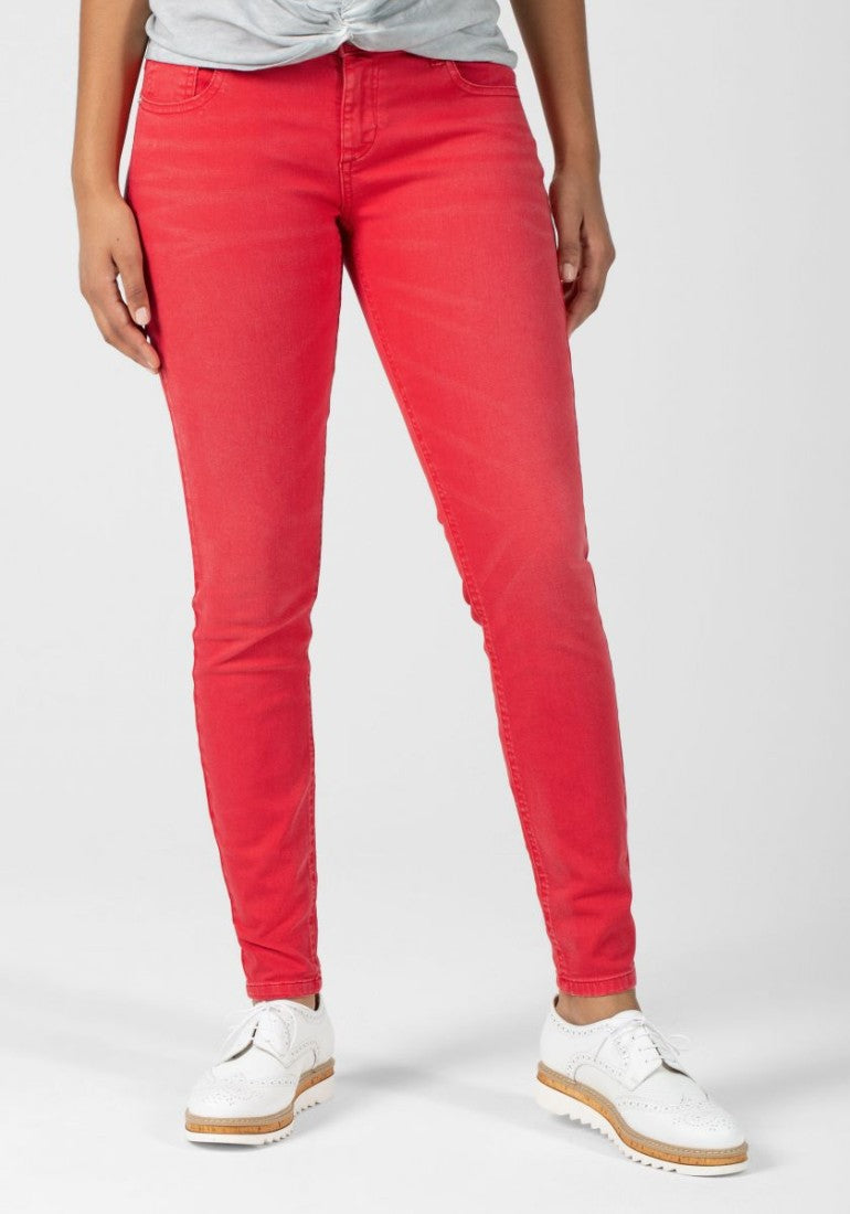 Women's jeans TIMEZONE, red