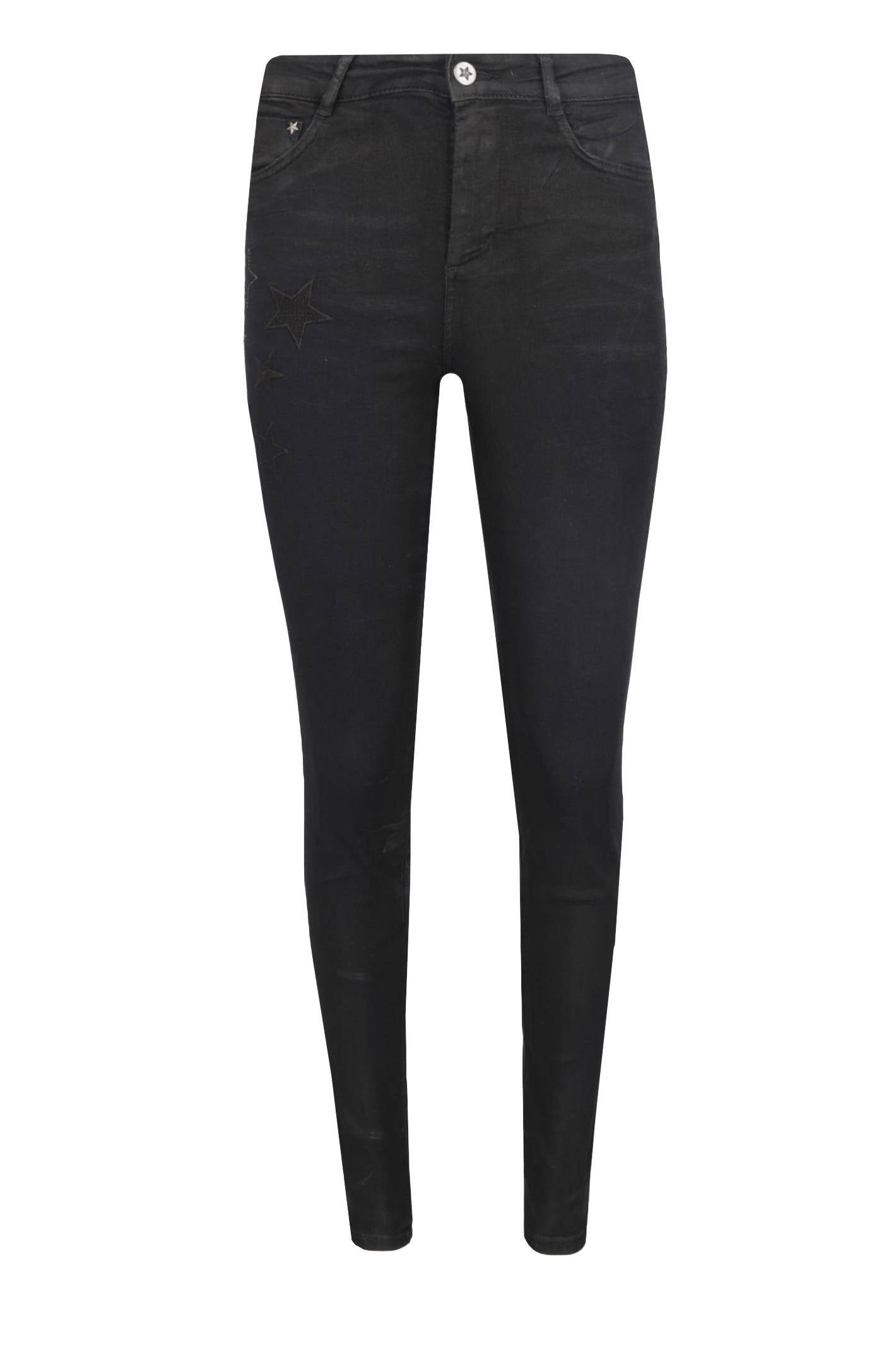 Desigual women's elastic jeans, black
