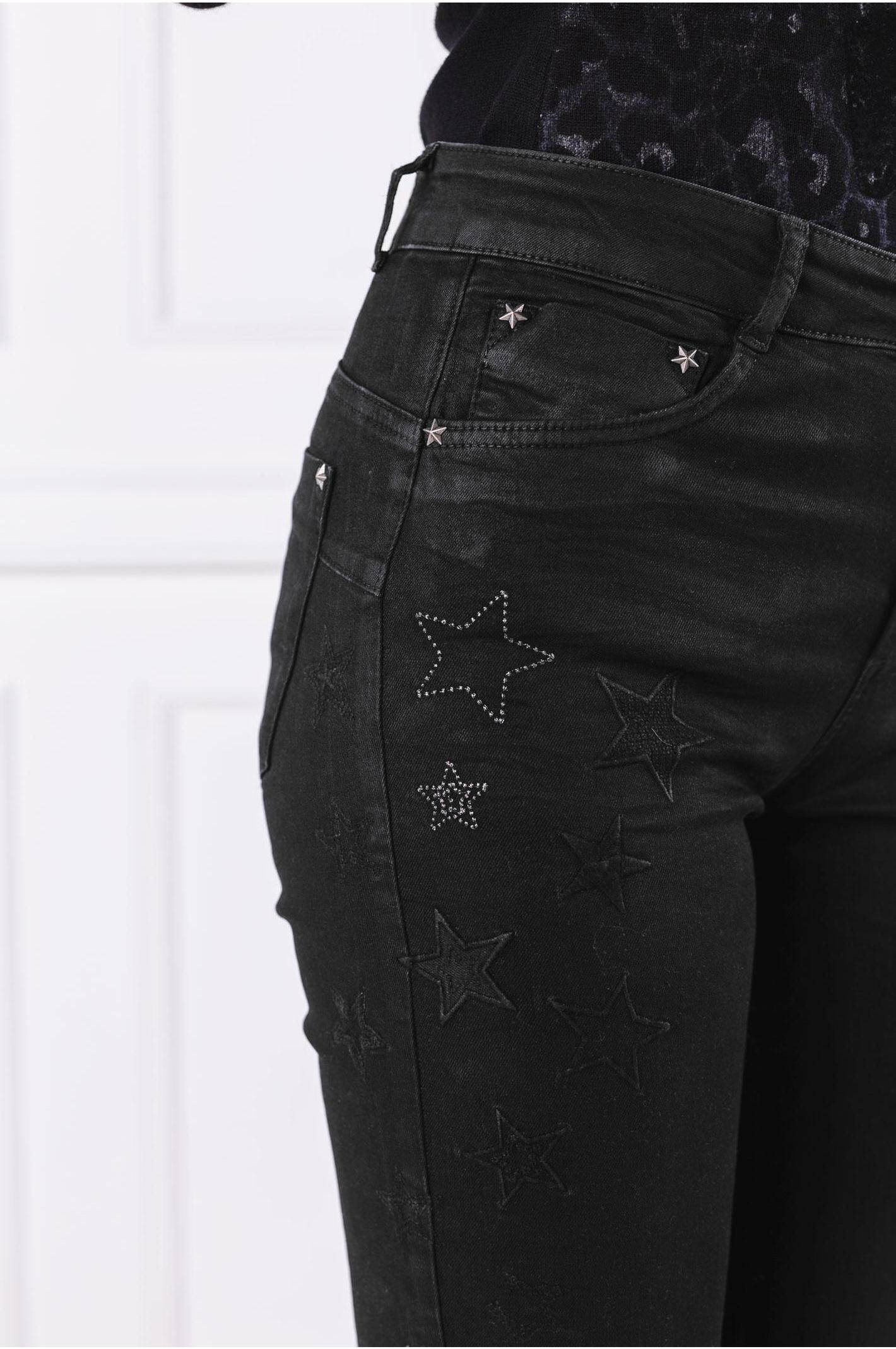 Desigual women's elastic jeans, black
