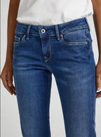 Women's slim-fit jeans Pepe Jeans, dark blue