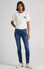 Women's slim-fit jeans Pepe Jeans, dark blue