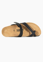 Women's slippers with T-strap SUNBAY