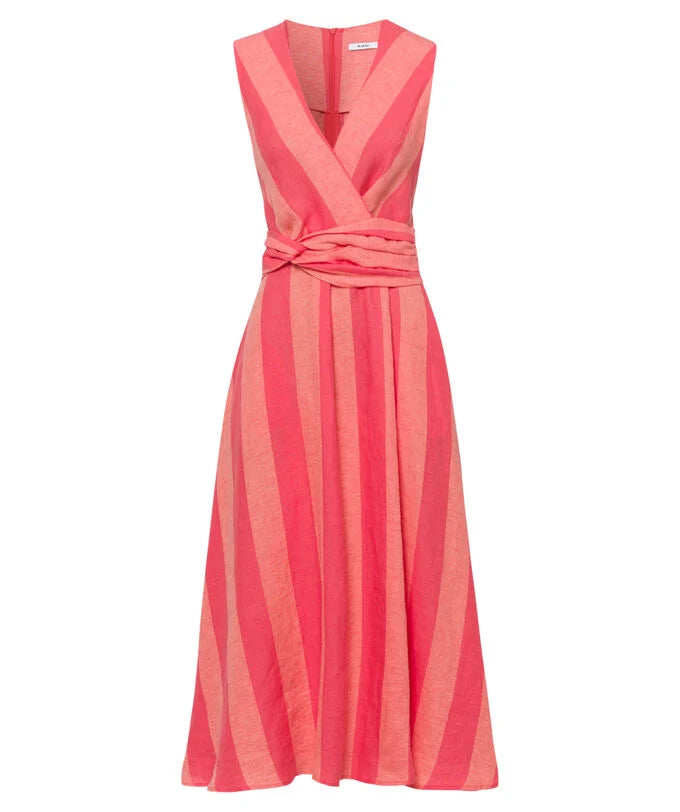 Riani Women's linen long dress, orange