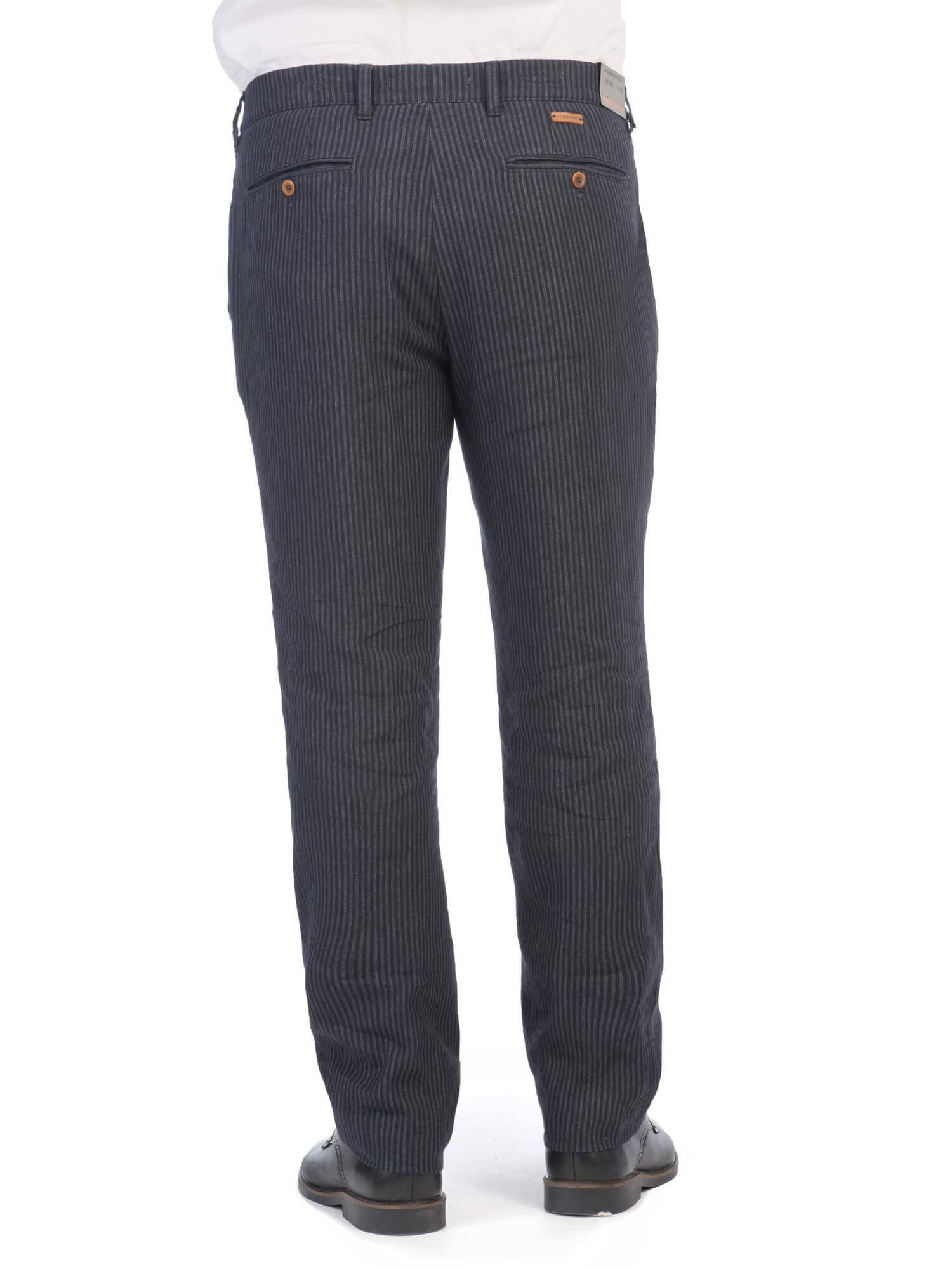Men's striped trousers Alberto