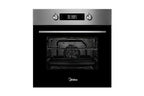 Фурна за вграждане Midea 65M90E3IX, 9 функции, неръждаема стомана 70 литра, с лесно почистваща се вътрешност и бързо предварително загряване