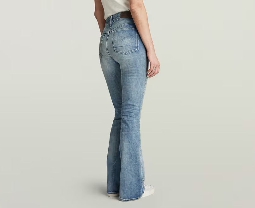 Women's flared jeans with vintage effect G-STAR RAW 3301 High Flare Jeans