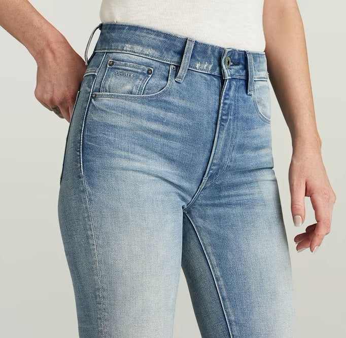 Women's flared jeans with vintage effect G-STAR RAW 3301 High Flare Jeans