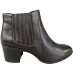 GEOX Дамски боти D New Ashell, тъмно кафяви, 39