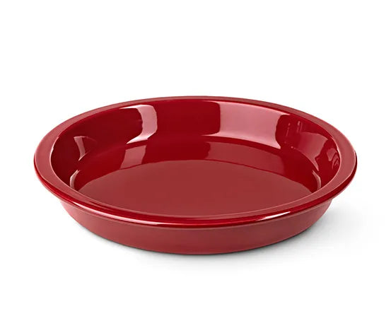 Глинен съд за печене на ястия, червен