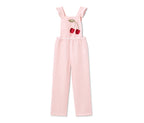 Organic cotton and linen jumpsuit for girls 