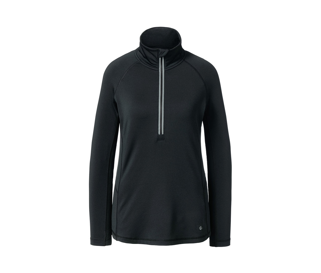 Дамски спортен суитчърт DryActive Plus, черен