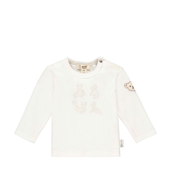 Children's cotton T-shirt Steiff, white