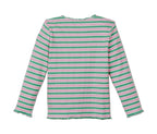 Children's cotton blouse with long sleeves, multi-colored 