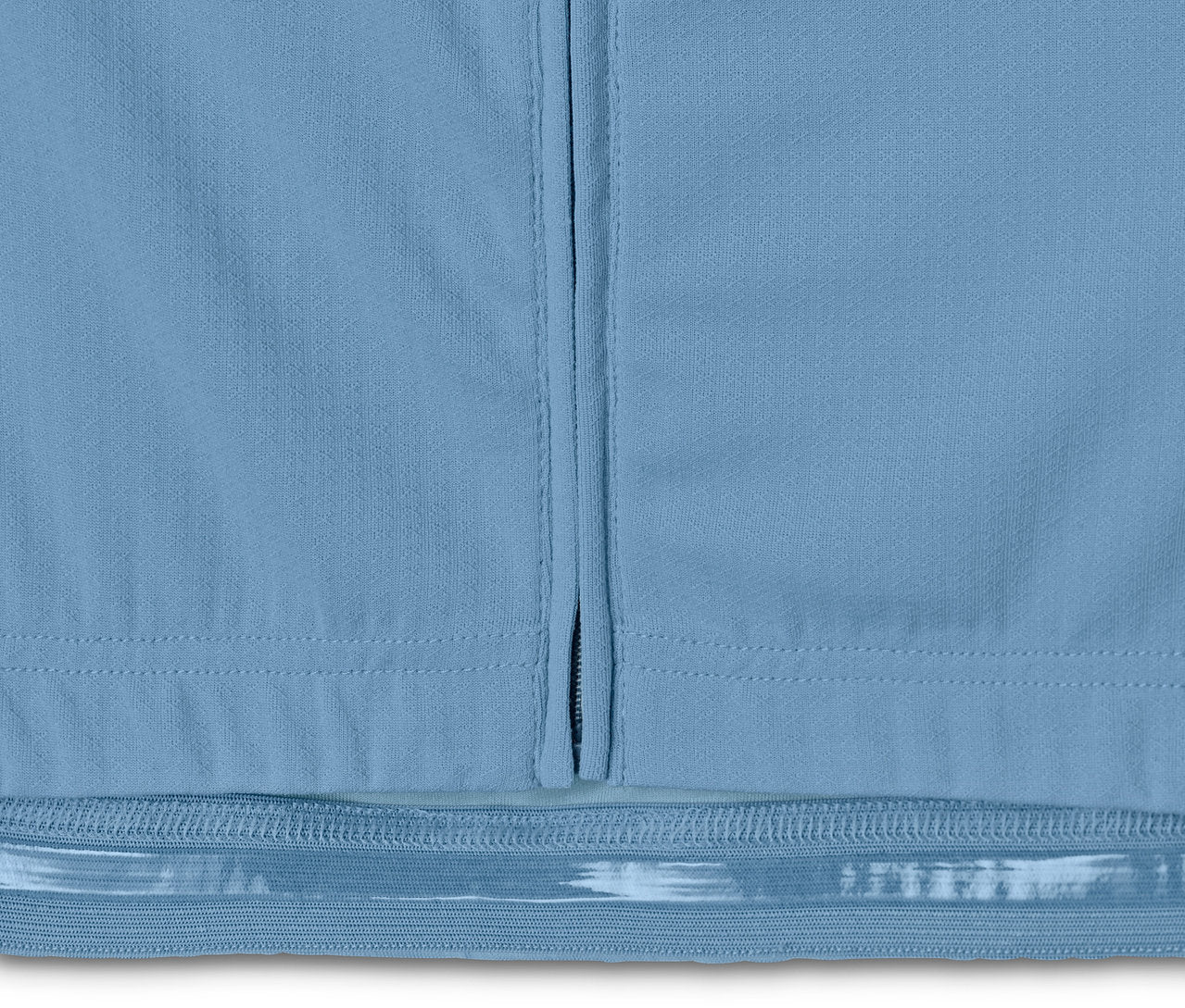 Спортна тениска за колоездене, синя