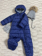 Disney Baby Children's plush jumpsuit with Mickey Mouse print, black