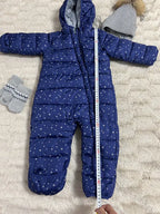 Disney Baby Children's plush jumpsuit with Mickey Mouse print, black