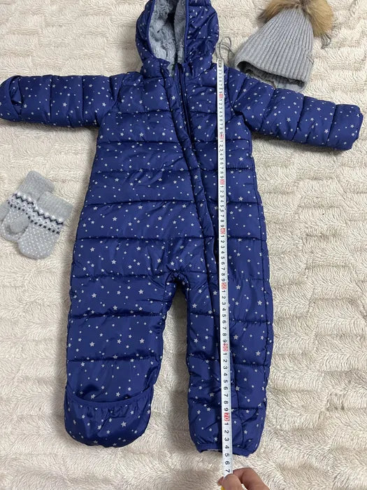 Disney Baby Children's plush jumpsuit with Mickey Mouse print, black