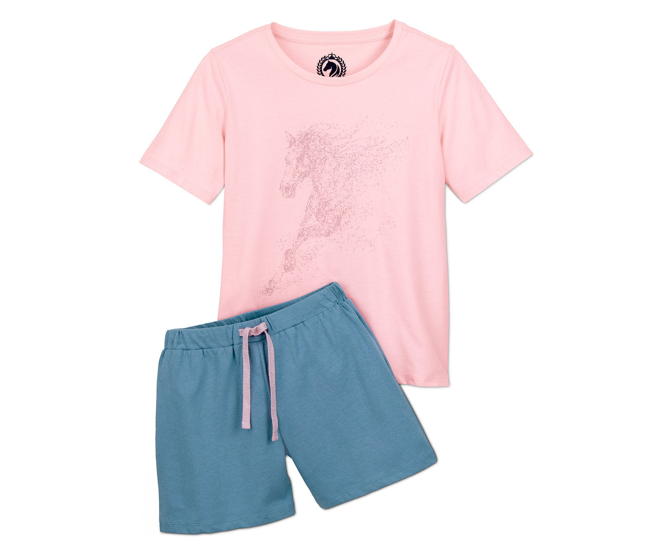 Детска памучна пижама за момиче