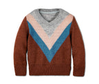 Children's vest with beautiful embroidery, blue 