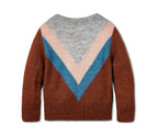 Children's vest with beautiful embroidery, blue 
