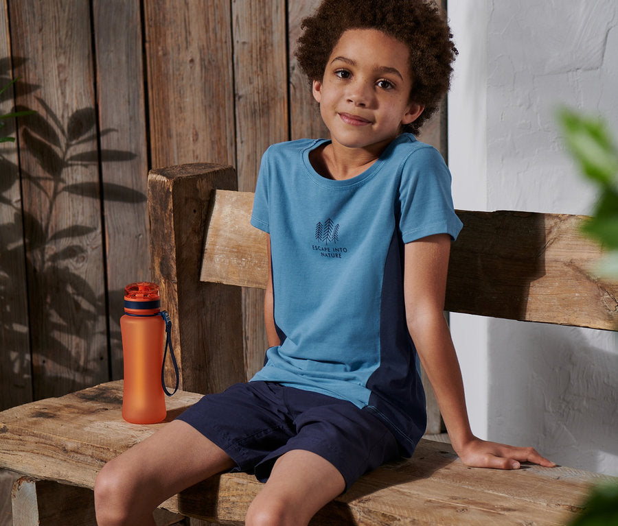 Children's T-shirt for boy, blue 