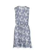 Blugirl Folies Women's flared dress, white with leaf print