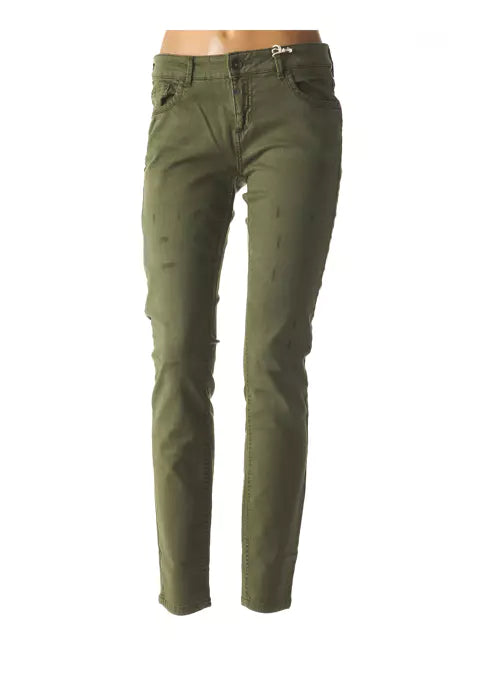 Women's jeans Timezone, green