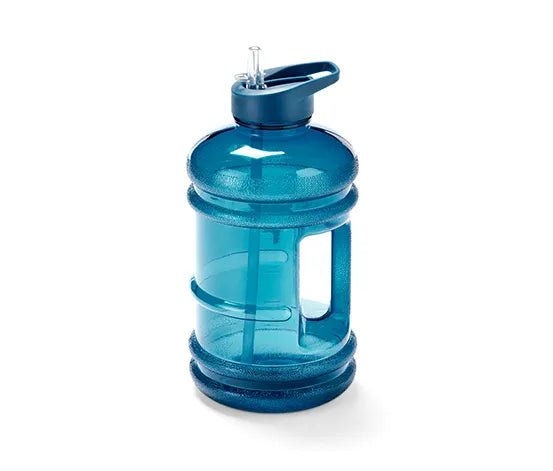 Leak-proof water bottle, transparent 2 L