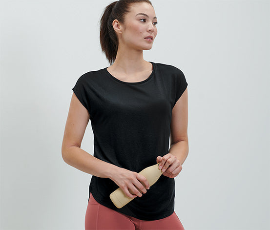 Спортна тениска DryActive Plus, сива