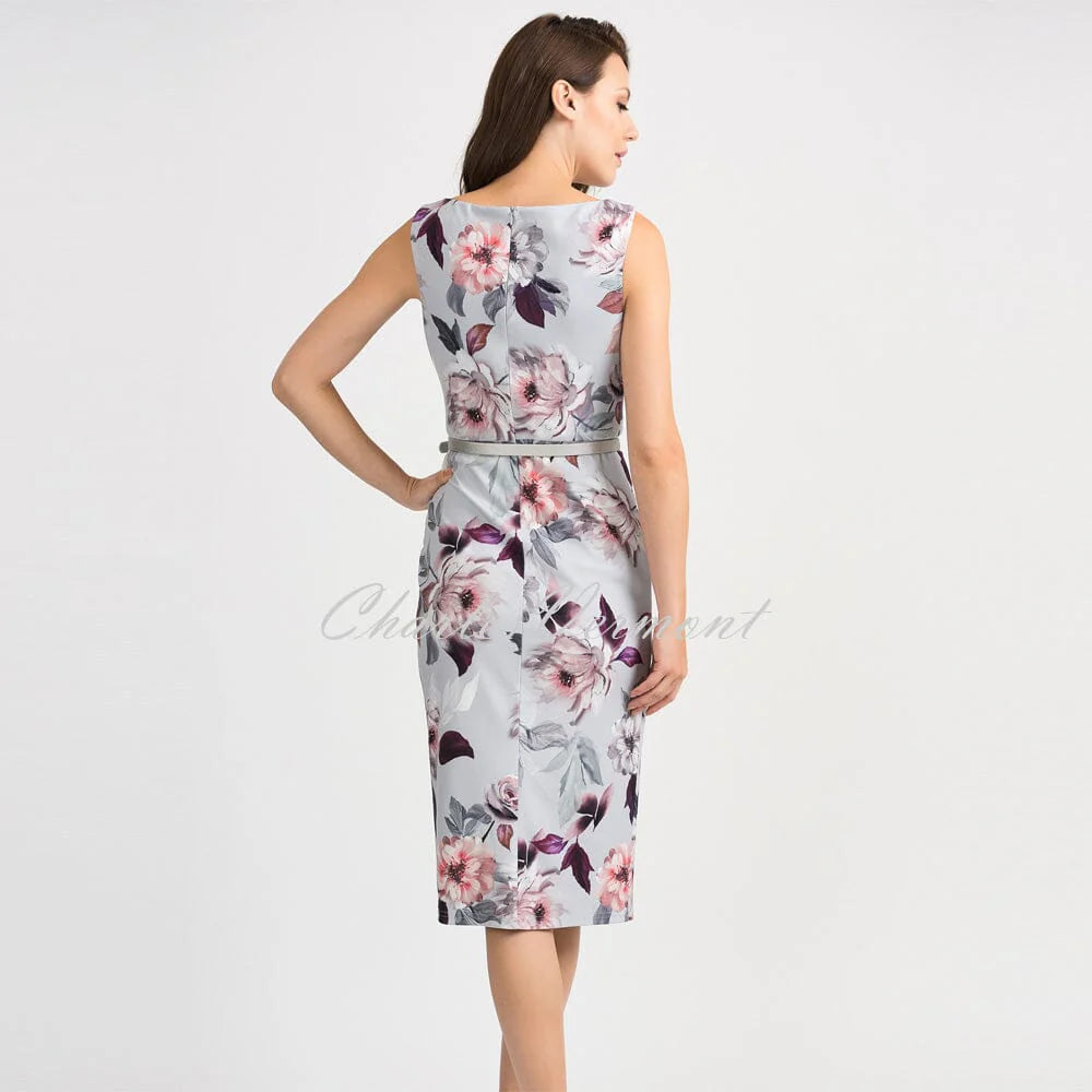 JOSEPH RIBKOFF Sleeveless floral dress