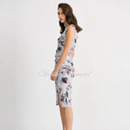 JOSEPH RIBKOFF Sleeveless floral dress