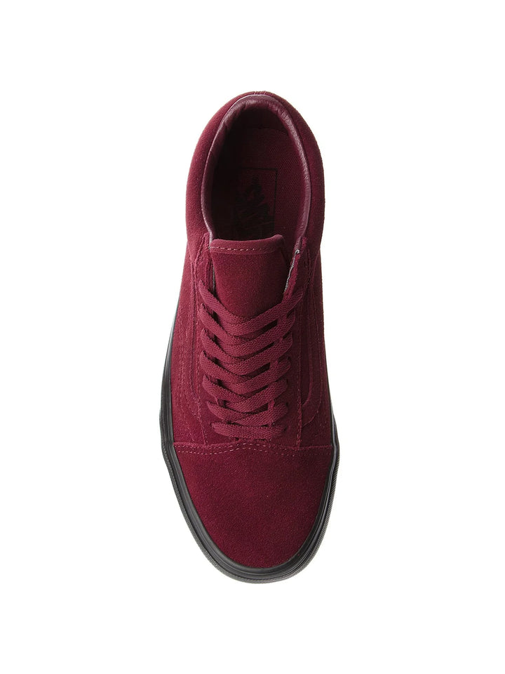 Кецове от естествена кожа Vans Old Skool, бордо, 36