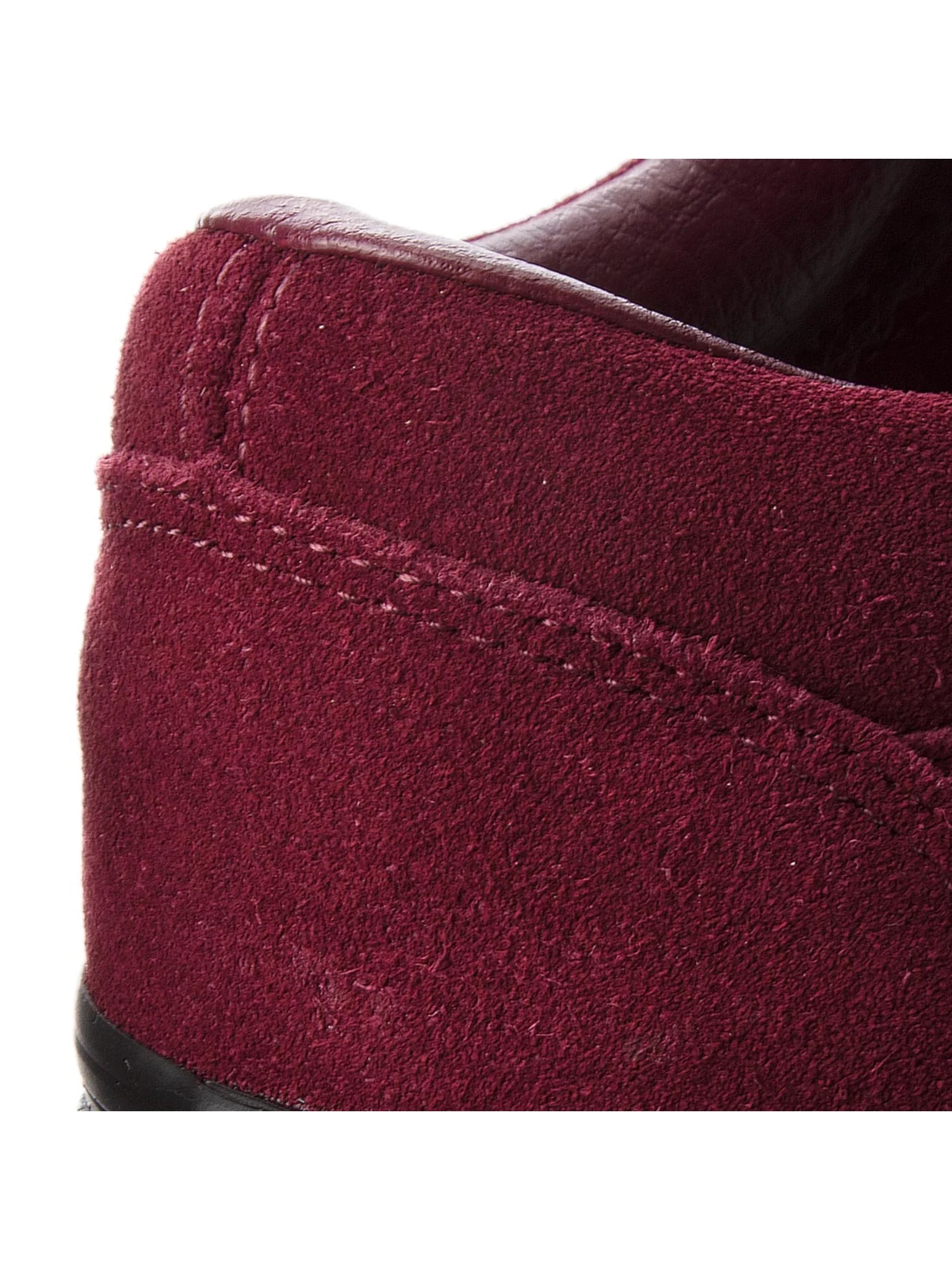 Vans Old Skool genuine leather sneakers, burgundy