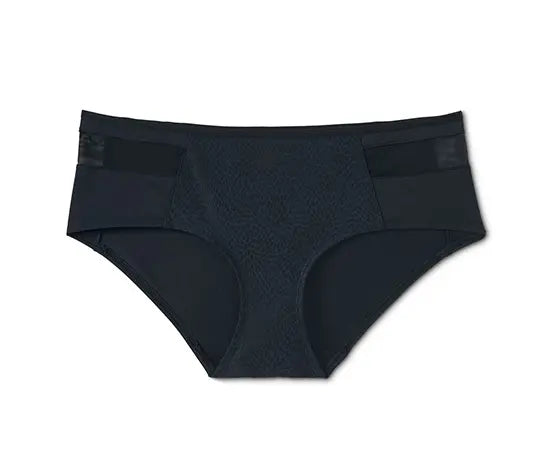 Two-piece lace bikini set, black 