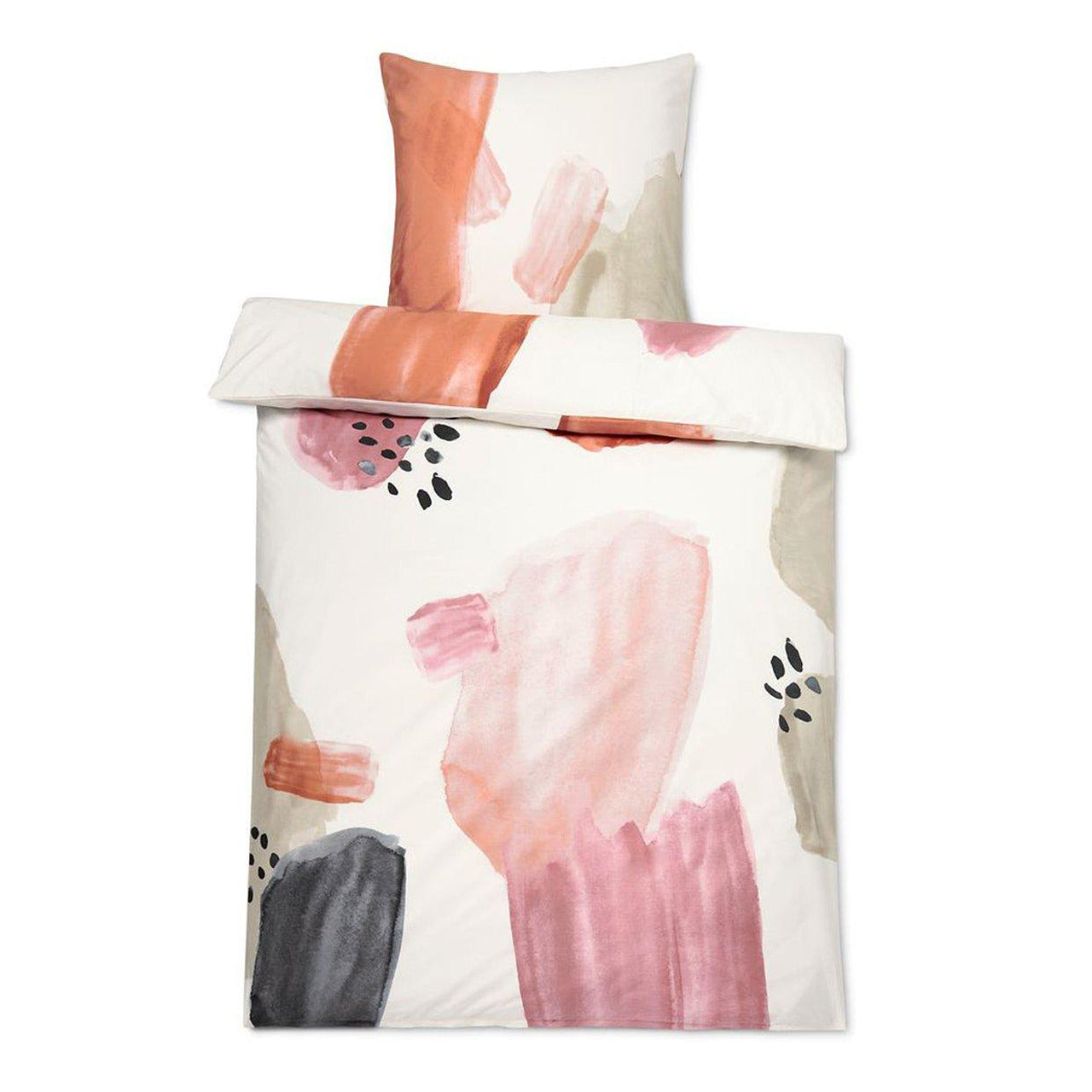 Комплект спално бельо с флорален принт 140 ?
 200 см