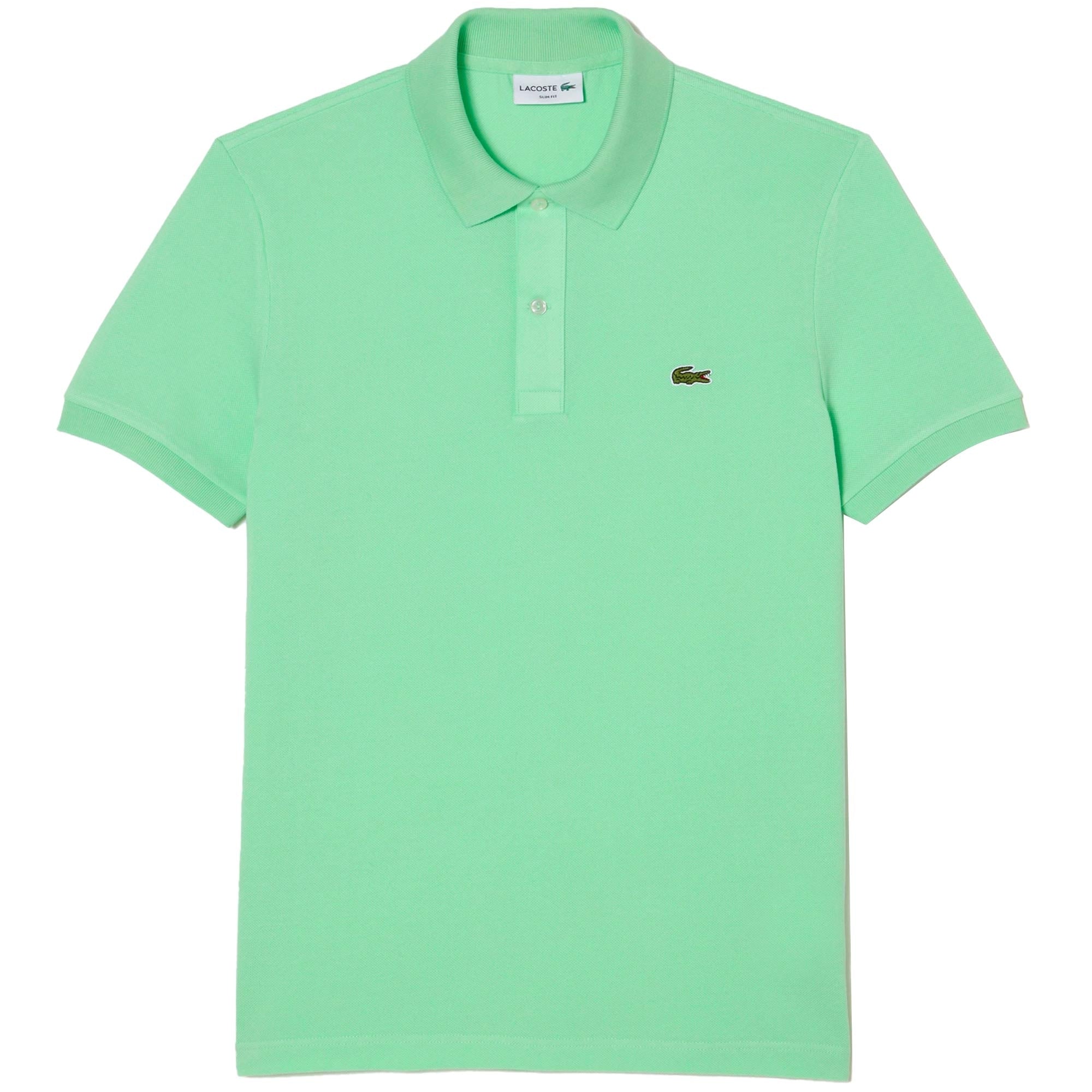 LACOSTE Children's cotton T-shirt with logo, green/turquoise