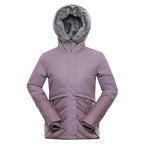 ALPINE PRO GABRIELLA 4 women's sports waterproof jacket with PTX membrane, rose ash color