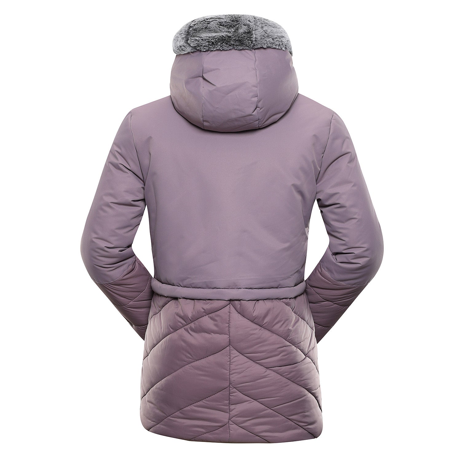 ALPINE PRO GABRIELLA 4 women's sports waterproof jacket with PTX membrane, rose ash color