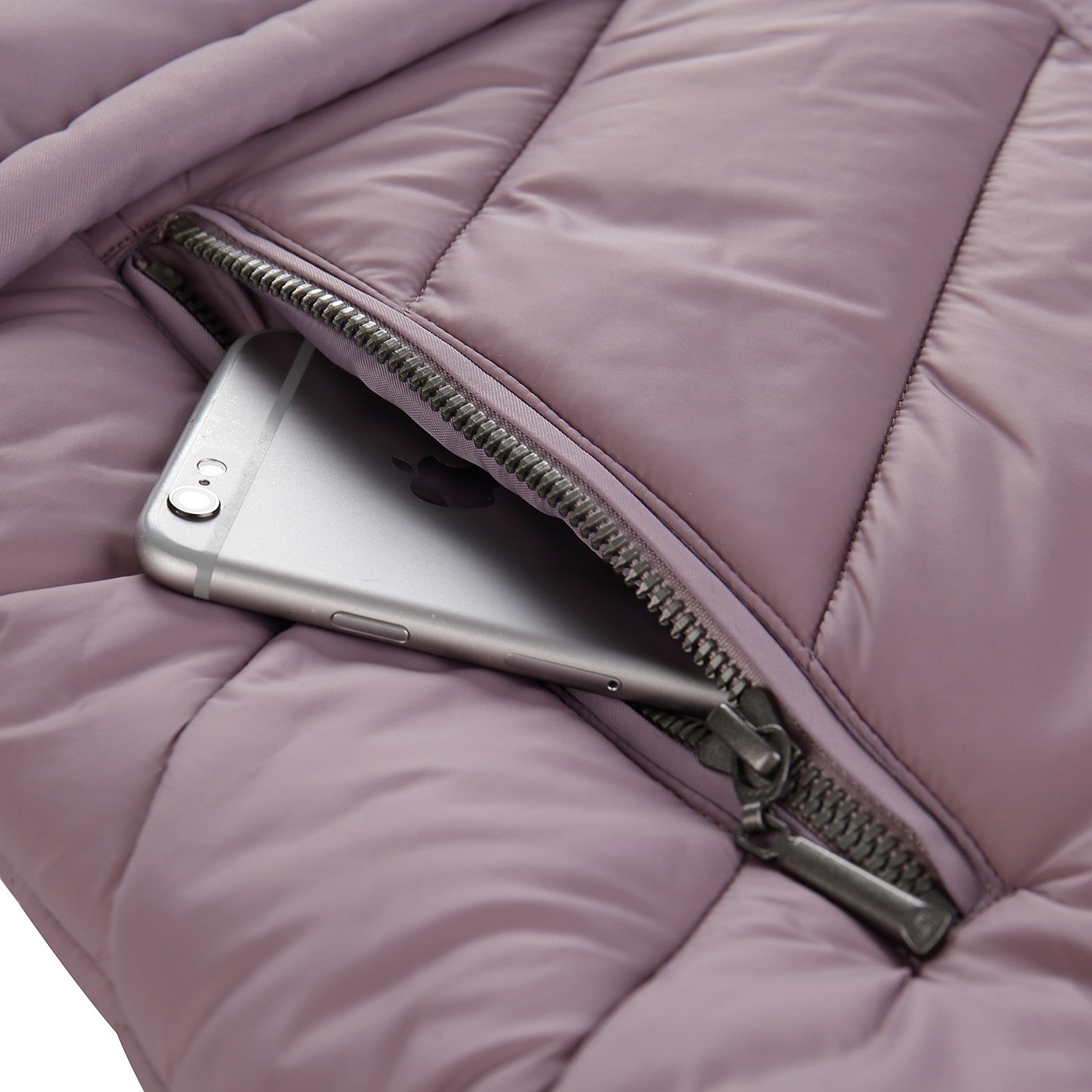 ALPINE PRO GABRIELLA 4 women's sports waterproof jacket with PTX membrane, rose ash color