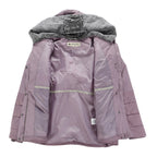 ALPINE PRO GABRIELLA 4 women's sports waterproof jacket with PTX membrane, rose ash color