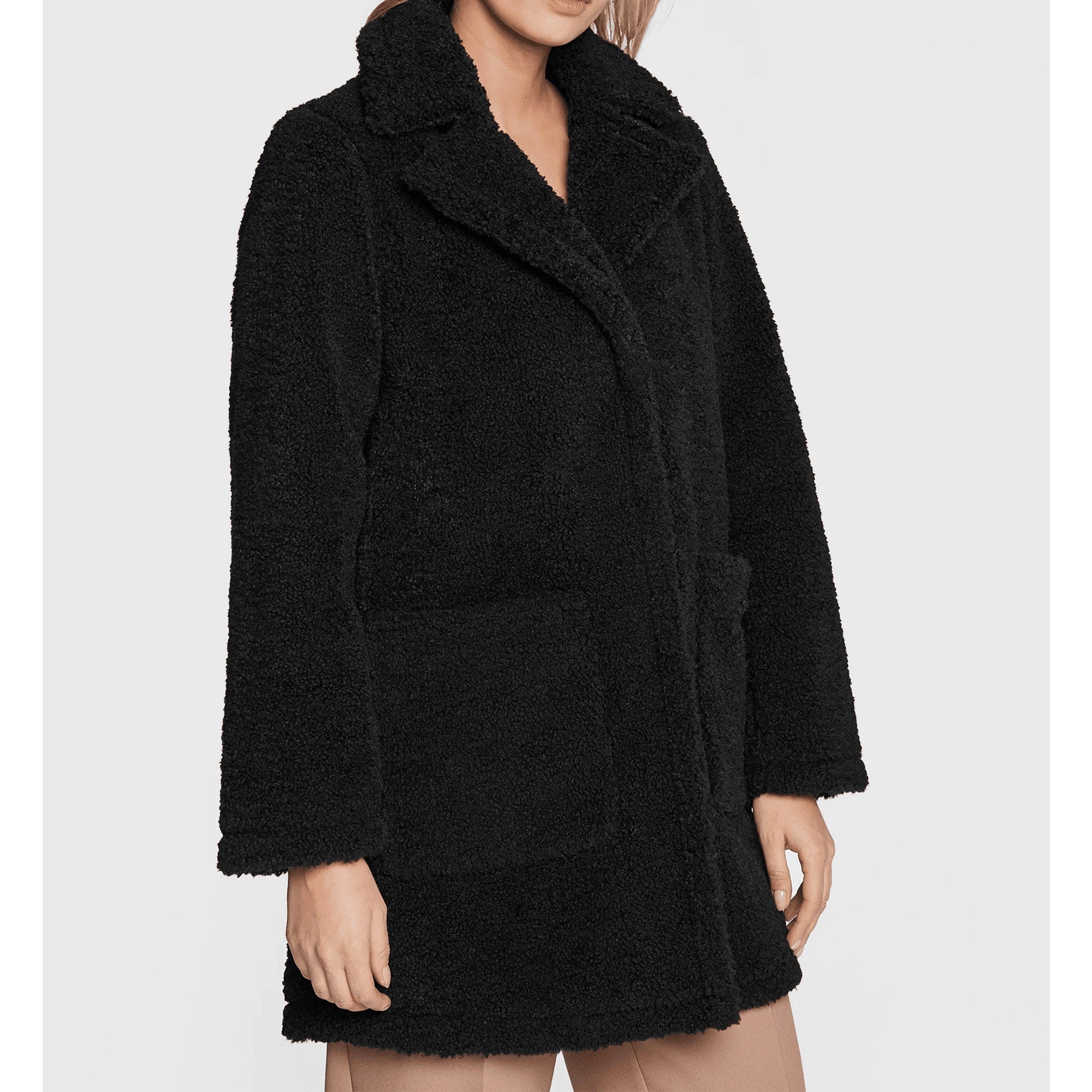 LMTD Children's Fleece Smart Coat, Black